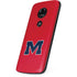 University of Mississippi Ole Miss Logo Red Moto E5 Play Skin